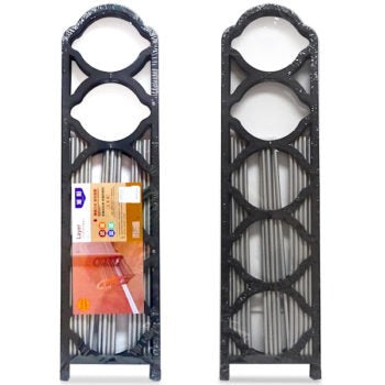 4 Layer Multipurpose Metal Shelf Rack  | Space Saving Storage Organizer for Kitchen, Living & Study Room Street Mart