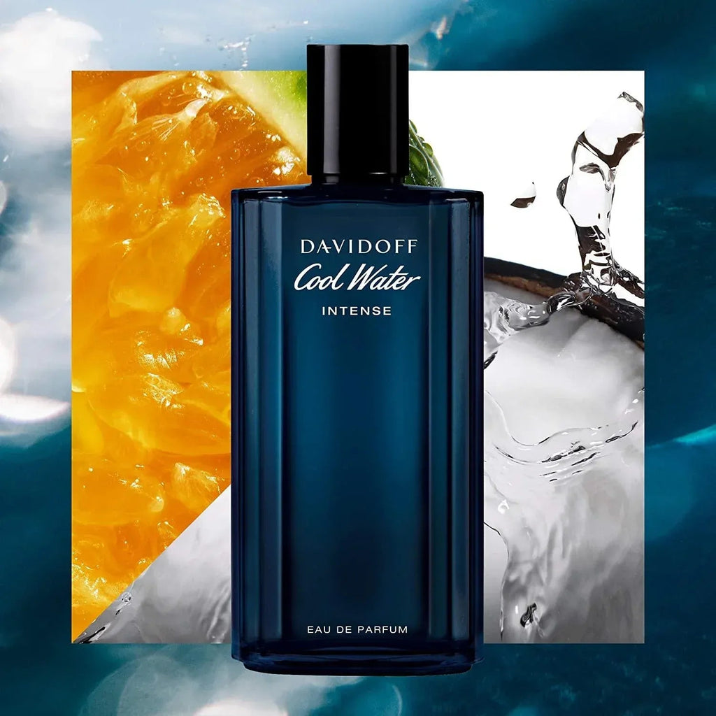 Davidoff Cool Water Intense Eau De Parfum For Men Long Lasting Premium Fragrance With Fresh Aromatic Notes | 100 ml street mart