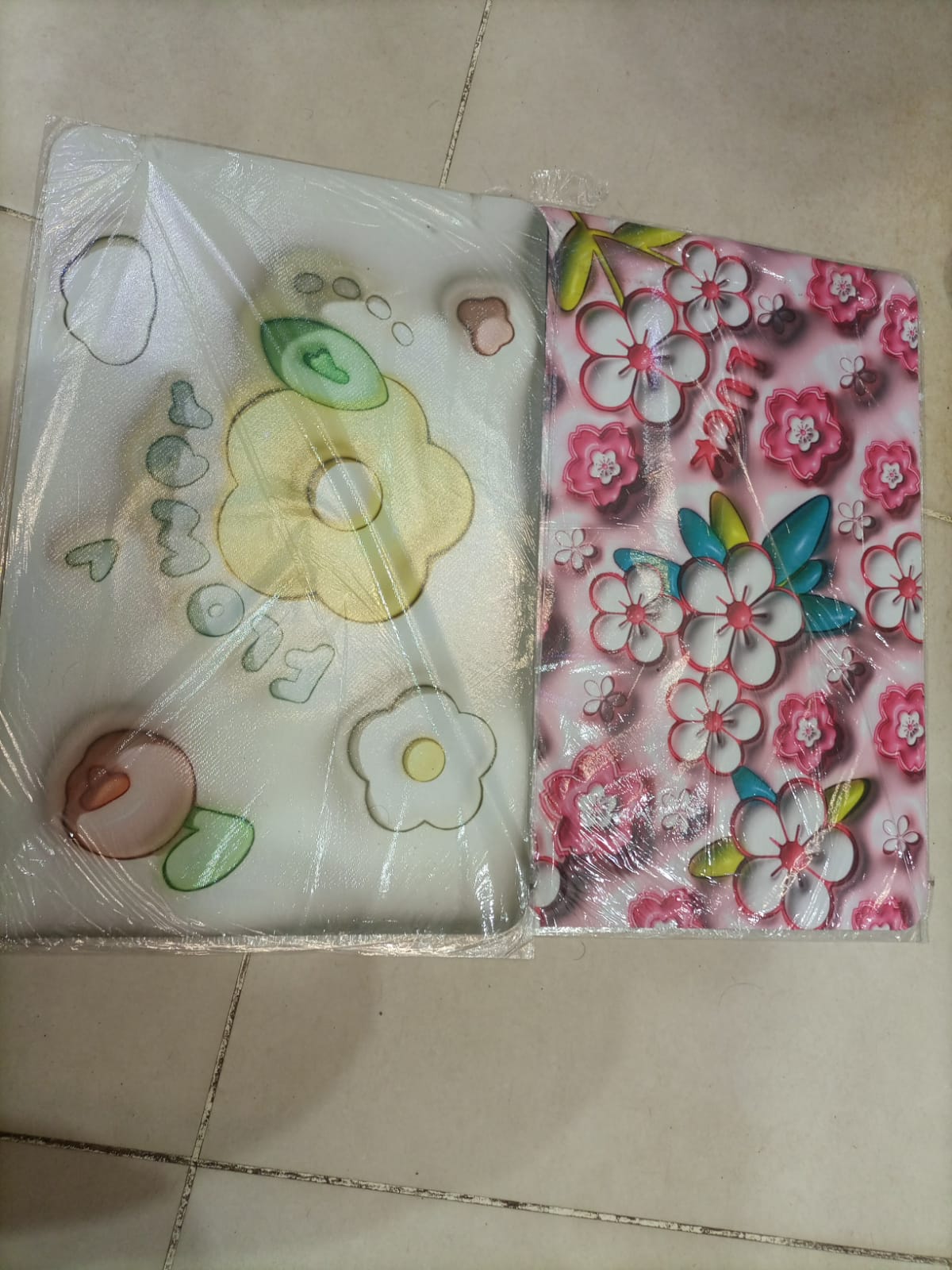 Absorbent Mat Flower Soft Diatom 3D Mud Floor Mat Bathroom Non-Slip Rug (random Design) street mart