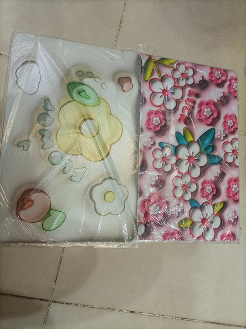 Absorbent Mat Flower Soft Diatom 3D Mud Floor Mat Bathroom Non-Slip Rug (random Design) street mart