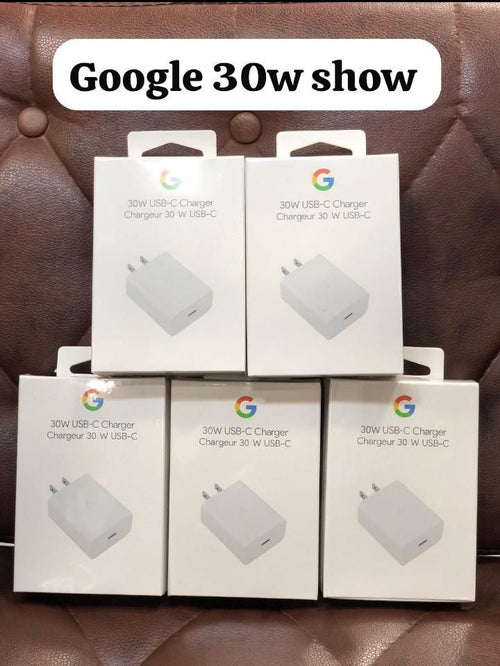 Google 30W USB-C Power Adapter – High-Speed Fast Charging Wall Charger Street Mart